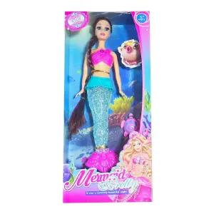 Muñeca Sirena Cola Sirena Tortuga Juguet