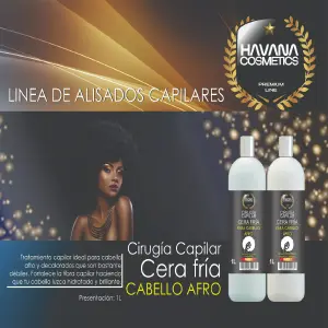 alisado  havanna 2 pasos afro 250ml