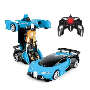 Carro Control Remoto Transformers En Rob