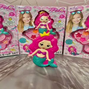 KIT DE MAQUILLAJE SIRENA PARA NIÑAS