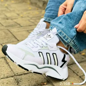 Bellos Adidas para dama Blanco Negr Hrta