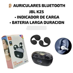 audiculares bluetooth jbl k25