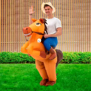 Disfraz Inflable Caballo Traje FZ1766