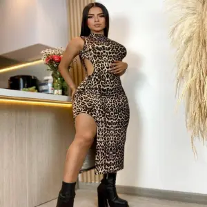 VESTIDO ANIMALPRINT