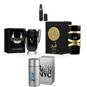 Invictus victory+asad+212 men nyc+ perfu