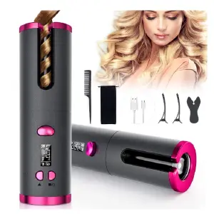 Rizador de pelo automático inalámbrico