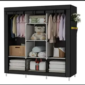 CLOSET PLEGABLE DE TELA 3 PUERTAS