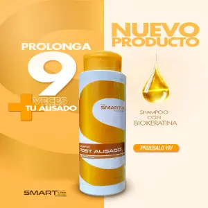 Shampoo Post Alisado. 200ml