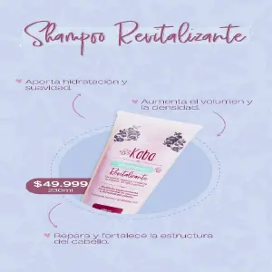 Shampoo Revitalizante Kaba