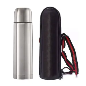 Termo Acero Bebidas Calientes Más Funda