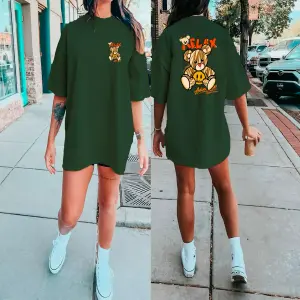 Camisetas grficas oversize - 731771