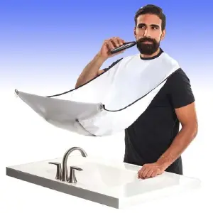 Capa Delantal Barba Pelo Con Chupas