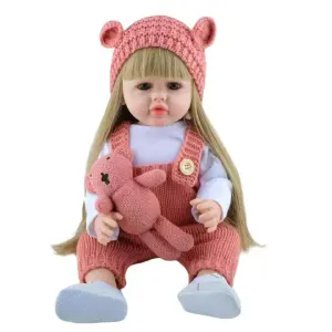 Muñeca Bebe Realista Didáctica 55cm