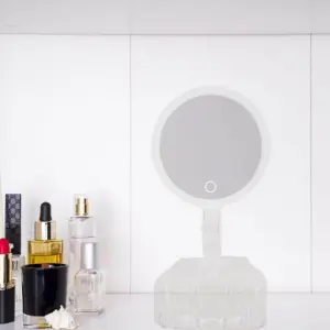 ESPEJO ORGANIZADOR CIRCULAR CAJA TOCADOR
