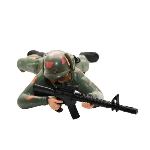 Soldado Militar Juguete Sonido Movimient