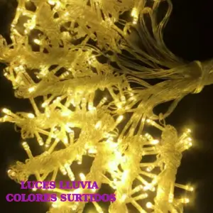 LUZ DE NAVIDAD LLUVIA CALIDA