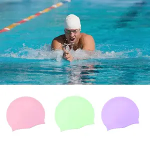 Gorro Para Natacion De Silicona Piscina