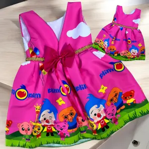 Vestido fiesta payaso plim plim