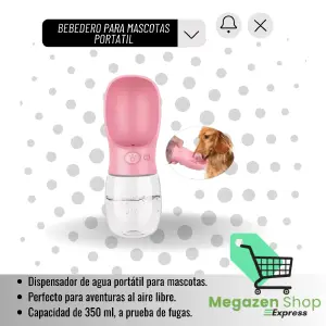 BEBEDERO PARA MASCOTAS PORTATIL