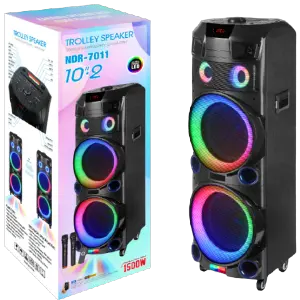 Parlante 10.2'' NDR-7011 Negro