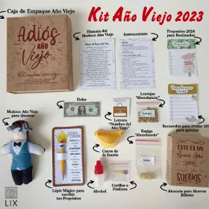 Kit Muñeco de Año viejo