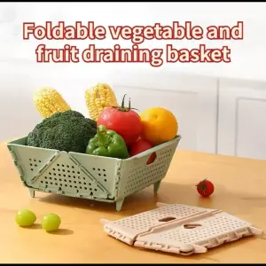 CESTA PLEGABLE PARA VERDURAS