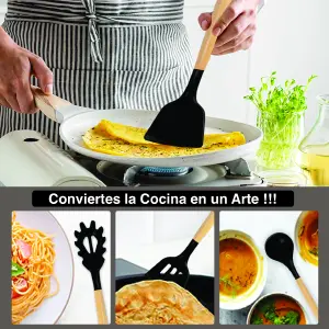 SET UTENSILIOS DE COCINA 19 EN 1