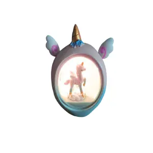 LÁMPARA UNICORNIO CERÁMICA