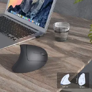 Mouse Ergonómico Vertical Inalámbrico D5