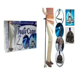 Baston Plegable Con Linterna