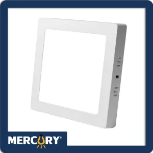 PANEL LED SOBREPONER 6W 4" BLANCO CUADR