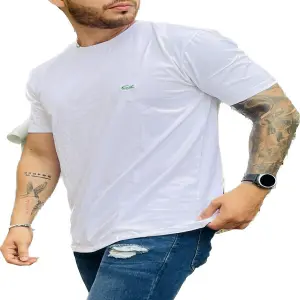 PACK  X3 CAMISETA LACOSTE TELA FRIA