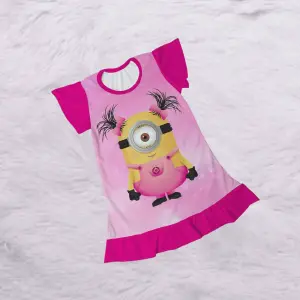 pijama niña pink minions