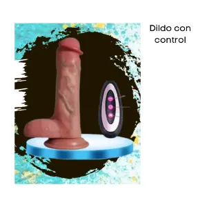 Dildo con control juguete sexual