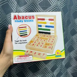 Ábaco Matemático Madera Suma Resta Multi