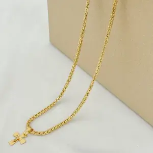 Cadena De Caballero De Tejido Serpiente