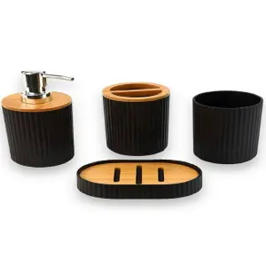 Set Accesorios Para Baño 4 Piezas