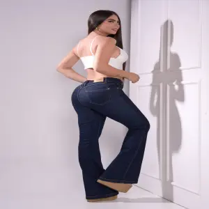 JEANS  BOTA ANCHA  DAMA