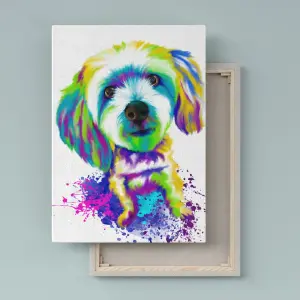 PERROS LIENZO 12