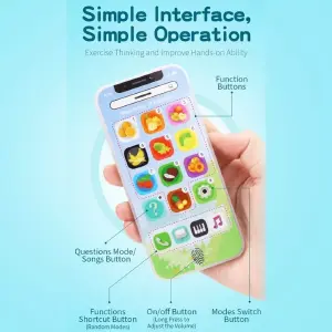 Teléfono Musical Educativo Infantil.