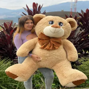 Peluche de Oso Pipe Gigante: ¡1.50m de puro abrazo! - Peluche de oso pipe 1.50m