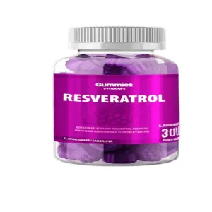 Gomitas con resveratrol, 100 mg 30 uds