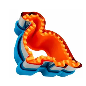 Molde Cortador Sellador Sandwich Dino Az