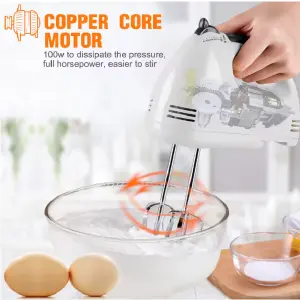 Batidora electrica multi de mano scarlet