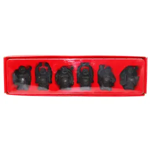 Buda Sonriente 6 Unidades Feng Shui Pros