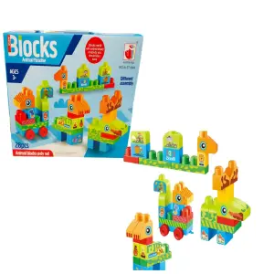 Bloques grandes armables jirafa *28pcs