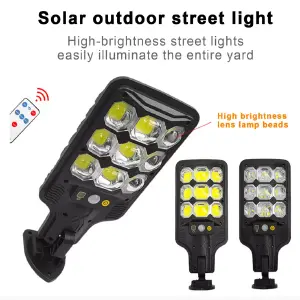 Lámpara Solar Urbana Con Sensor De Movim