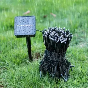 Luz Navidad Solar 50 mts 500 LEDS Cable