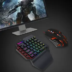 Combo De Teclado Y Mouse 3 En 1