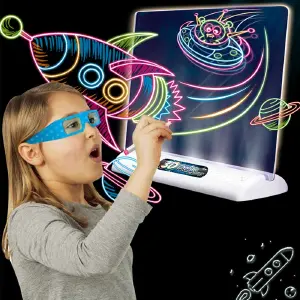 Tablero Mágico Para Dibujo / 3d Magic Dr